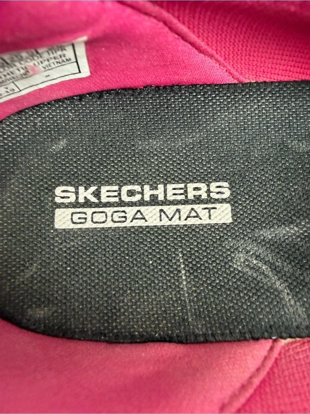 Skechers GOwalk 5 slip-on walking shoes breathable mesh upper a Goga Mat Sz 8.5